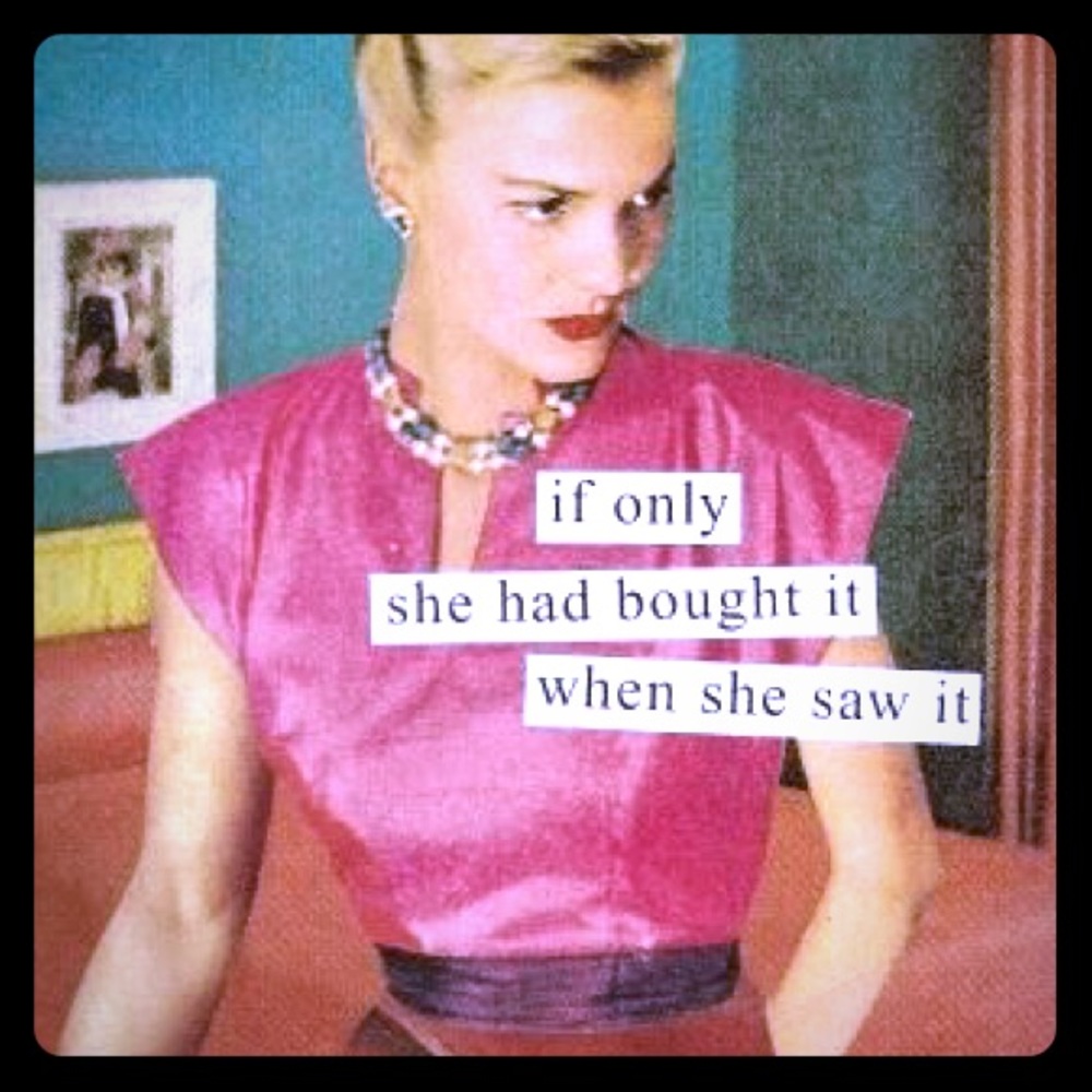 Shopping Words of Wisdom